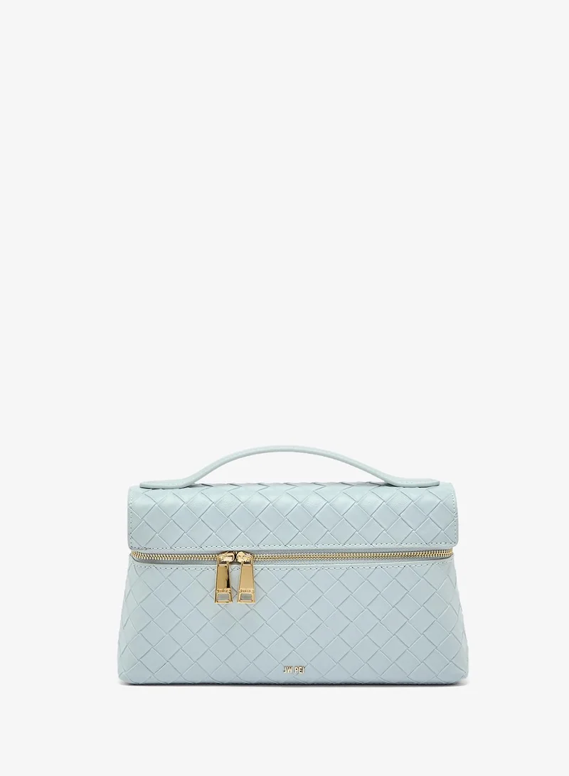 JW PEI Thea Weave Texture Top Handle Bag